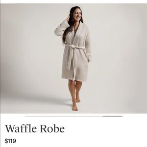 Parachute waffle robe